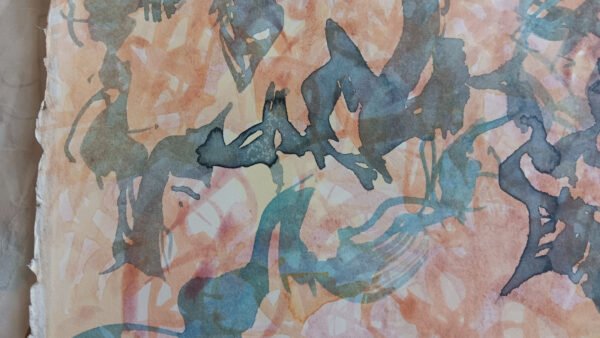 aquarelle-trame-continue-atlas-organique-détail1_resultat Détail d’aquarelle abstraite dense avec trame mouvante et formes reliées