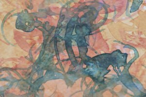 Ancrage fragile #1 Ancrage fragile #1 est une photographie abstraite contemporaine aux textures diffuses et tensions fragiles