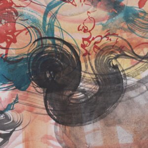 Souffle graphique #4 est une photographie abstraite contemporaine texturée avec lignes organiques et lumière douce