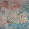 aquarelle-désordre-fertile-ecritures-vivantes Désordre fertile est une aquarelle abstraite contemporaine dense et expressive aux tensions organiques