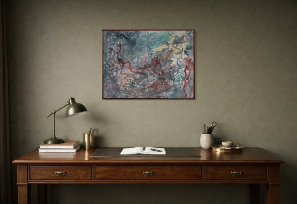 aquarelle-entrelacs-dense-atlas-organique-mockup1 Entrelacs dense — aquarelle abstraite originale