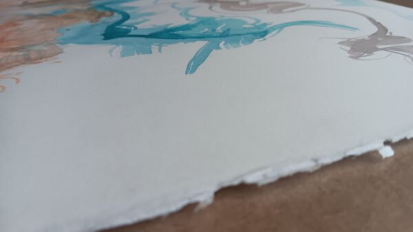 aquarelle-germination-silencieuse-atlas-organique-détail1 Détail d’aquarelle abstraite avec tensions douces et coalescence organique