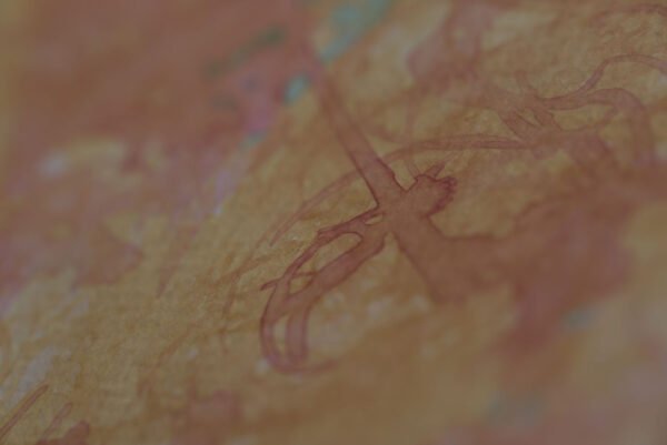 aquarelle-rayonnement-diffus-configurations-interieures-détail1 Rayonnement diffus — aquarelle abstraite originale